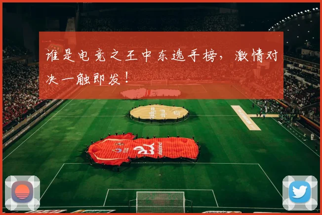 谁是电竞之王中东选手榜，激情对决一触即发！